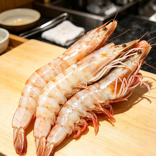 Fresh Jumbo Prawns Ready To Cook