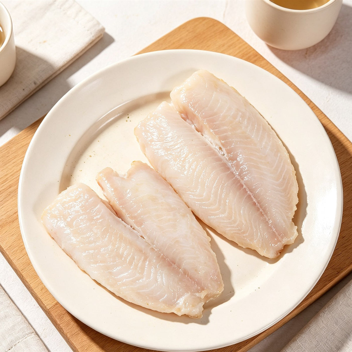 Premium Pan-Seared White Fish Fillets