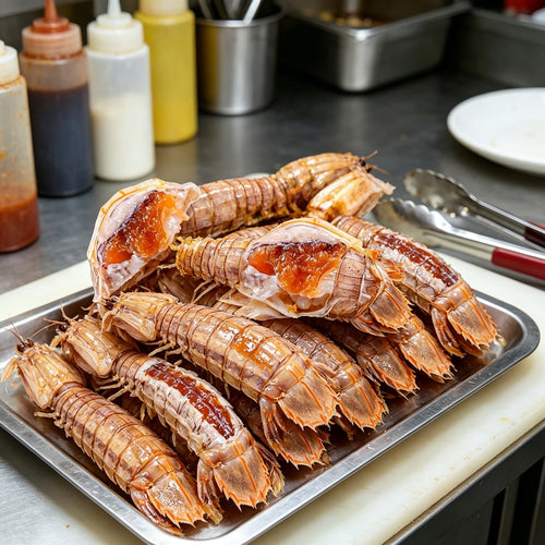 Mantis Shrimp And Prawns With Roe