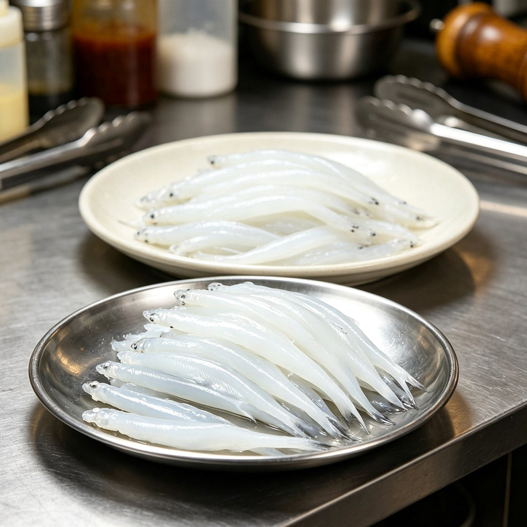 Fresh Whitebait Ready To Cook